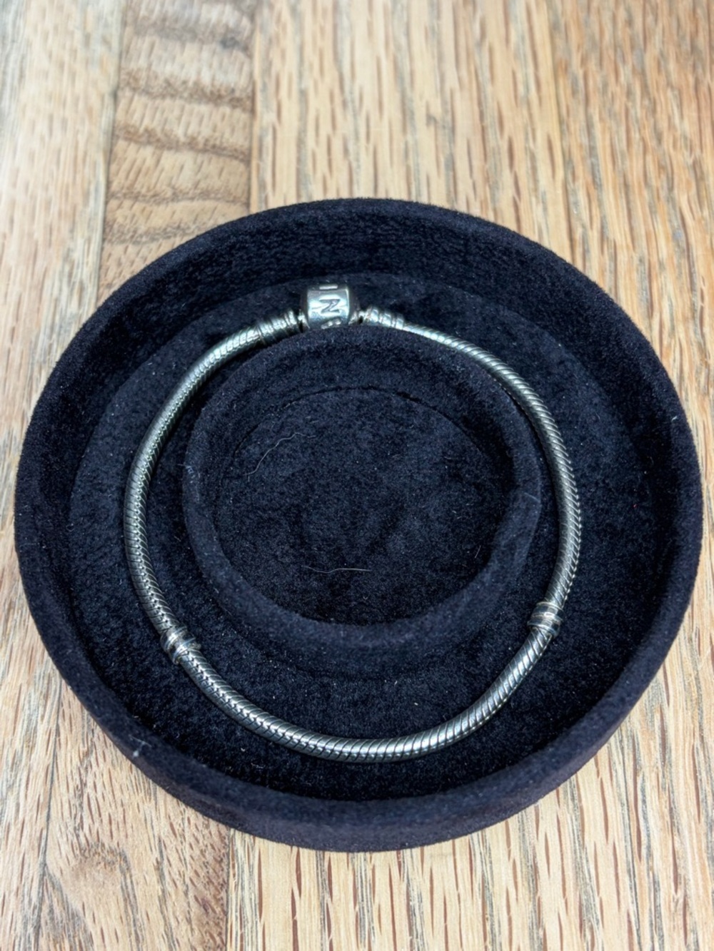 Pandora Moments Silver Snake Chain Bracelet 7.5